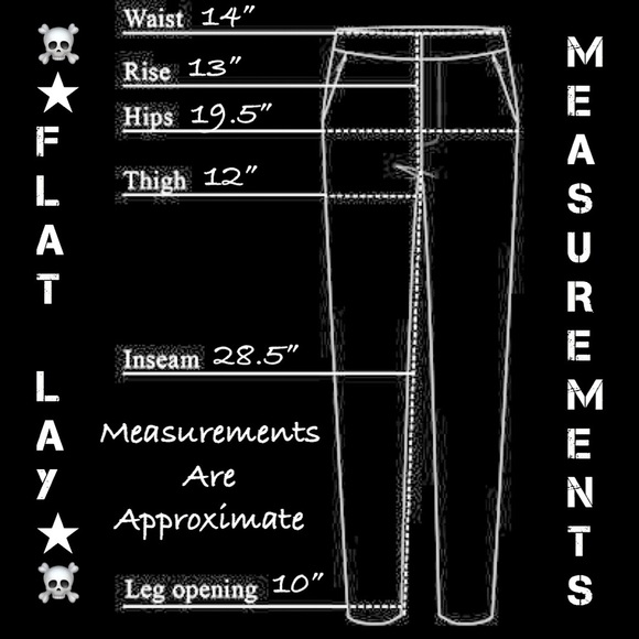 Chams Cropped Denim Jeans Medium Blue Wash Decorative Pockets - Picture 15 of 15